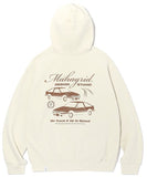 mahagrid (マハグリッド)    TOURING CAR HOODIE BEIGE(MG2CFMM420A)
