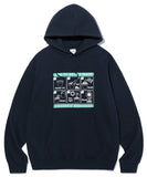 mahagrid (マハグリッド)    GARDENING HOODIE NAVY(MG2CFMM411A)