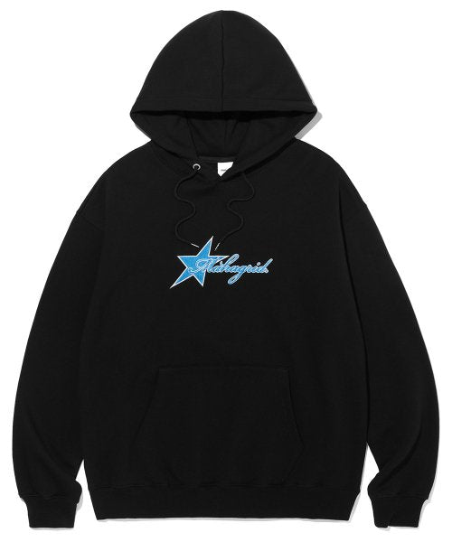 mahagrid (マハグリッド)    STAR LOGO HOODIE BLACK(MG2CFMM409A)