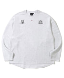 ROMANTIC CROWN(ロマンティック クラウン)   LOVE POTION LONG SLEEVE_LIGHT GREY