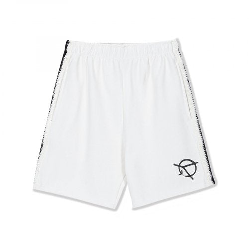 オーワイ(OY) CUTTING TAPE HALF PANTS-WHITE