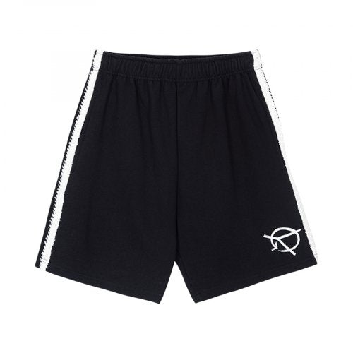 オーワイ(OY) CUTTING TAPE HALF PANTS-BLACK