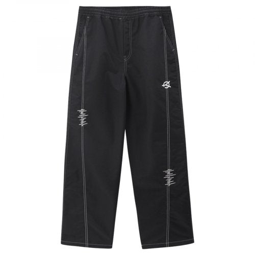 オーワイ(OY) LINE STITCH PANTS-BLACK