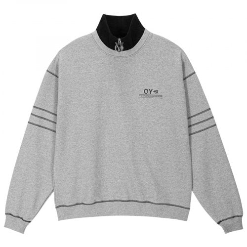 オーワイ(OY) STITCH LINE ZIPPER POLA MTM-GREY