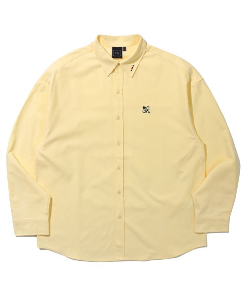 ROMANTIC CROWN(ロマンティック クラウン)   RECENT OXFORD SHIRT_LIGHT YELLOW