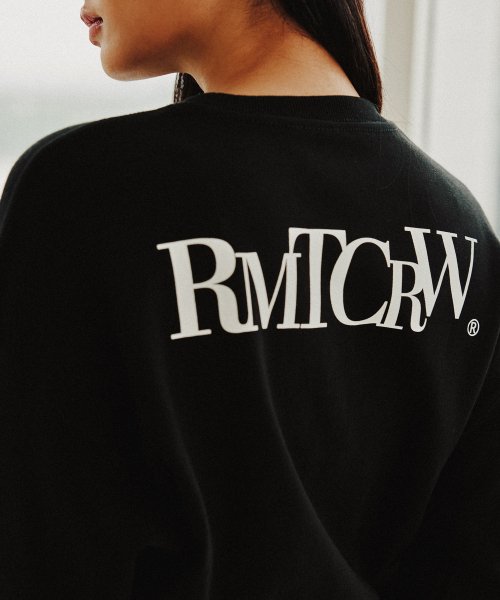 ROMANTIC CROWN(ロマンティック クラウン)   RECENT LOGO LONG SLEEVE_BLACK