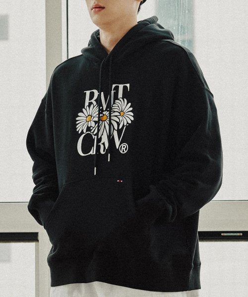 ROMANTIC CROWN★OXEYE DAISY HOODIE ラスト1点 ROMANTIC CROWN(ロマンティック クラウン) OXEYE DAISY