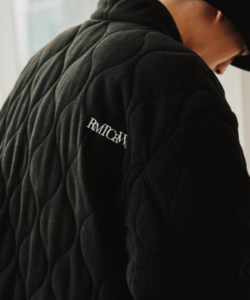 ROMANTIC CROWN(ロマンティック クラウン)   FLIGHT QUILTING JACKET_BLACK