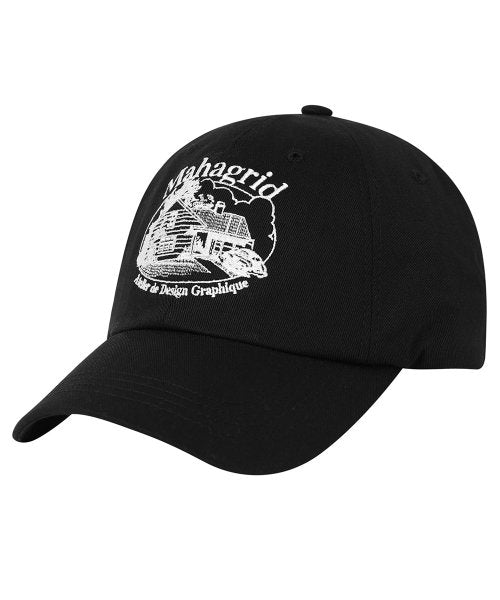 mahagrid (マハグリッド)     ATELIER BALL CAP BLACK(MG2CFMAB30A)