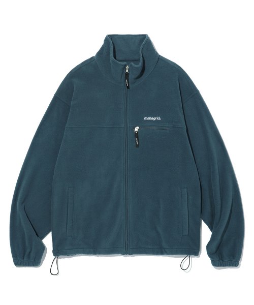 mahagrid (マハグリッド)     MICRO FLEECE JACKET NAVY(MG2CFMB960A)