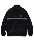 mahagrid (マハグリッド)     VELOUR TRACK JACKET BLACK(MG2CFMB940A)