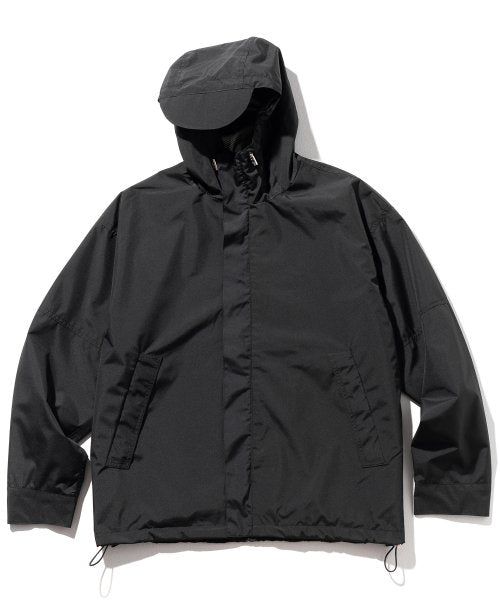 マスノウン(MASSNOUN)     3LAYER UTILITY WIND SHELL MFTJK001-BK