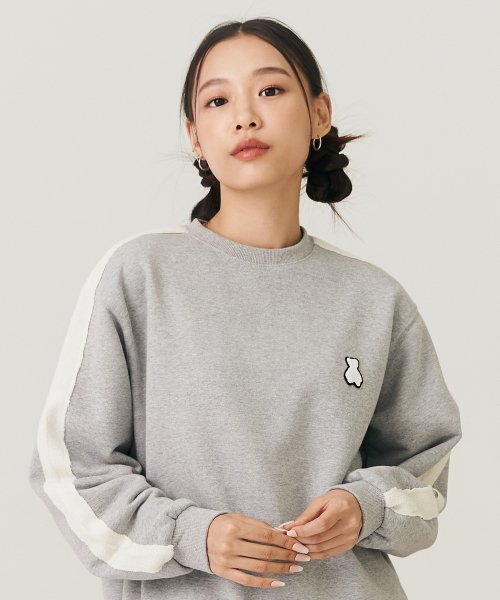 AQO_studiospace(アコスタジオスペース)      BEAR TRACK SWEATSHIRTS GREY