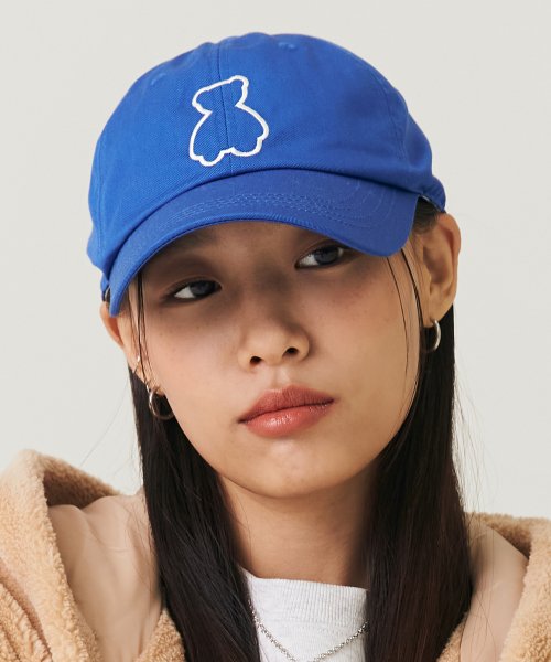 AQO_studiospace(アコスタジオスペース)      BEAR BALLCAP BLUE