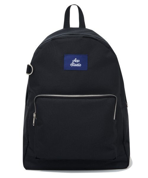 AQO_studiospace(アコスタジオスペース)      BASIC LOGO BACKPACK BLACK