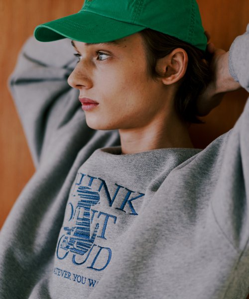 ダブルユーブイプロジェクト(WV PROJECT)  Outloud Man to Man Gray MJMT7613