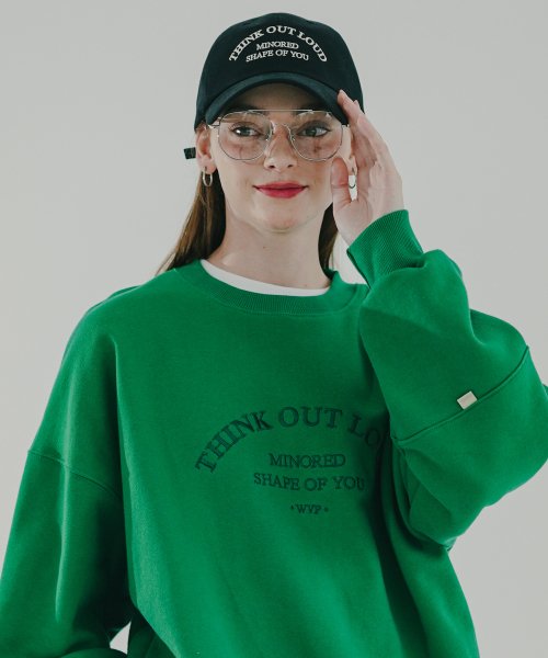 ダブルユーブイプロジェクト(WV PROJECT)  Fuse Man to Man Green MJMT7616