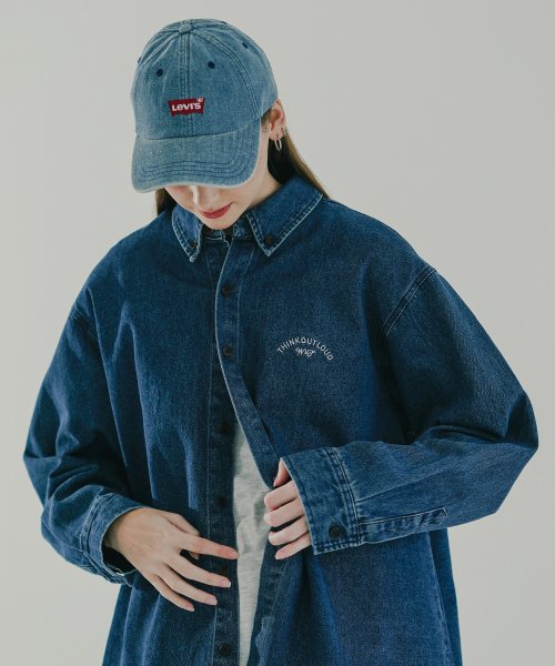 ダブルユーブイプロジェクト(WV PROJECT)  Loud Denim Shirt Blue MJLS7611