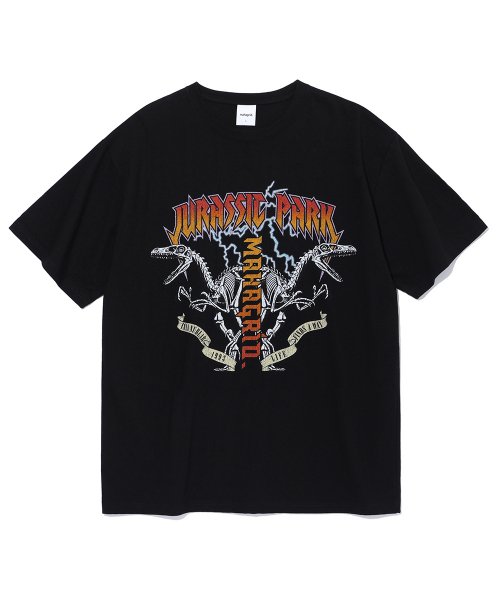 mahagrid (マハグリッド)     DINO BAND TEE BLACK(MG2CFMT500D)