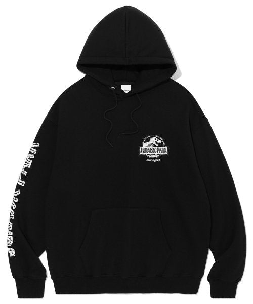 mahagrid (マハグリッド)     JURASSIC COLABORATION LOGO HOODIE BLACK(MG2CFMM400D)