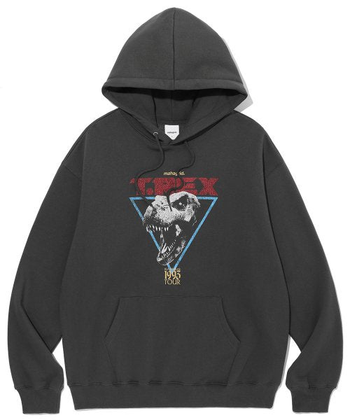 mahagrid (マハグリッド)     T-REX 1993 TOUR HOODIE CHARCOAL(MG2CFMM401D)
