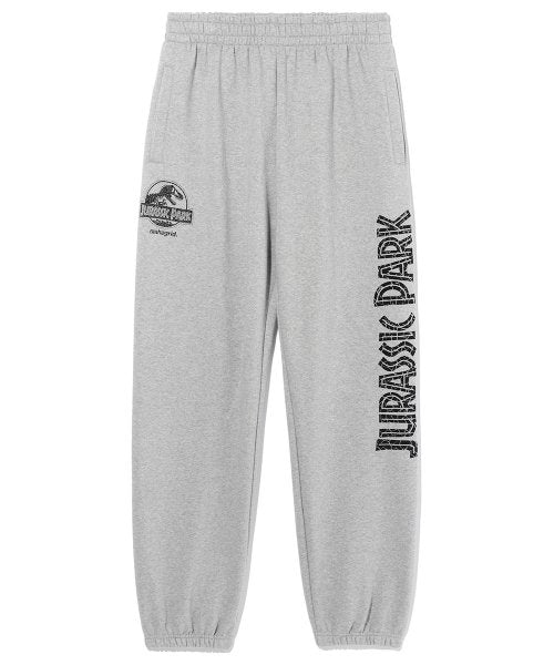 mahagrid (マハグリッド)     JURASSIC COLABORATION LOGO SWEAT PANT GREY(MG2CSMPA00D)