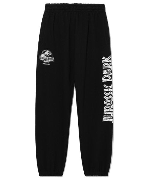mahagrid (マハグリッド)     JURASSIC COLABORATION LOGO SWEAT PANT BLACK(MG2CSMPA00D)