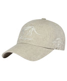 mahagrid (マハグリッド)     TRICERATOPS LOGO PIGMENT BALL CAP BEIGE(MG2CFMAB20D)