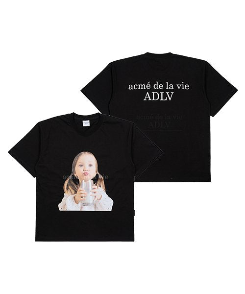 ★★アクメドラビ ADLV★BABY FACE SHORT SLEEVE T GIFT★★ アクメドラビ(acme' de la vie) ADLV BABY FACE SHORT SLEEVE T