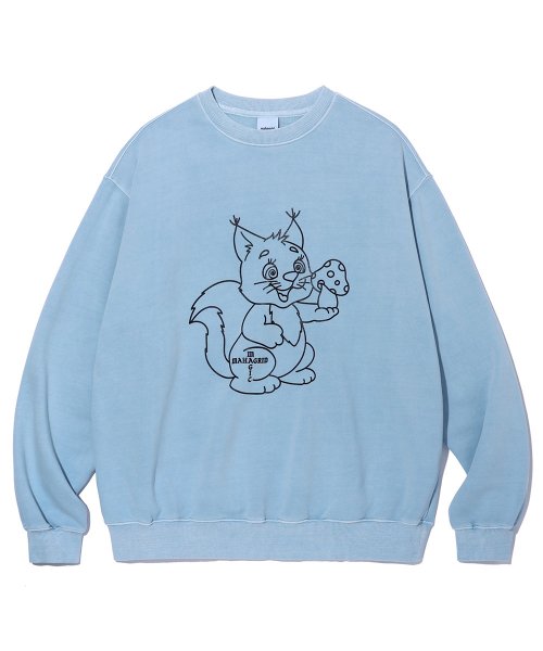 mahagrid (マハグリッド)     MAGIC SWEATSHIRT BLUE(MG2CFMM457A)