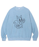 mahagrid (マハグリッド)     MAGIC SWEATSHIRT BLUE(MG2CFMM457A)