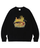 mahagrid (マハグリッド)     MALLARD SWEATSHIRT BLACK(MG2CFMM450A)