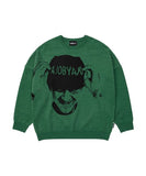 アジョバイアジョ(AJOBYAJO)             MUIL Oversized Sweater [GREEN]