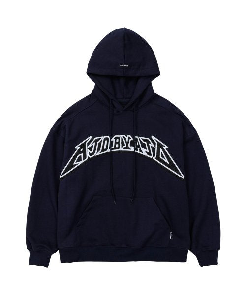 アジョバイアジョ(AJOBYAJO)             AJOLICA Oversized Hoodie [NAVY]
