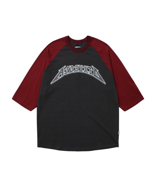 アジョバイアジョ(AJOBYAJO)             AJOLICA Oversized Raglan T-Shirt [CHARCOAL]