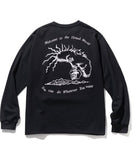 マスノウン(MASSNOUN)     DIGITAL DRUG LONG SLEEVE MFTLS003-BK