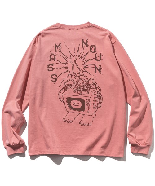 マスノウン(MASSNOUN)     VIRTUAL SIGNAL LONG SLEEVE MFTLS004-PK