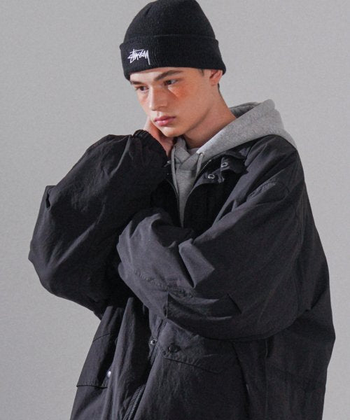 パーステップ(PERSTEP)  Long Wavy Fishtail Jacket Black SMOT4477