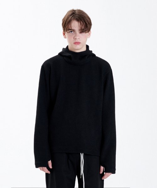 ラメルマメゾン (LA MER MA MAISON)    BALACLAVA KNIT BLACK