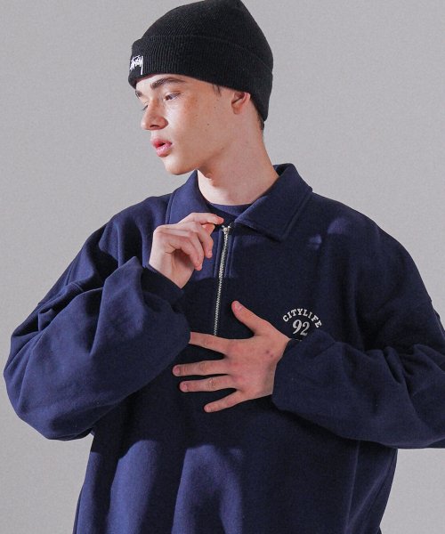 パーステップ(PERSTEP)  Life Kara Man to man Navy JUMT4513