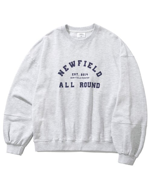 パーステップ(PERSTEP)  Newfield Man to Man White oatmeal SMMT4511