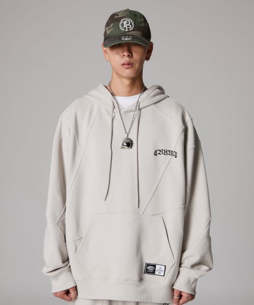 Crump (クランプ)  SLASH HOODIE_LIGHT BEIGE (CT0364)