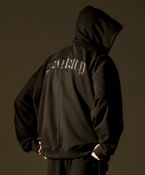 Crump (クランプ)  SLASH HOODIE_BLACK (CT0364-1)