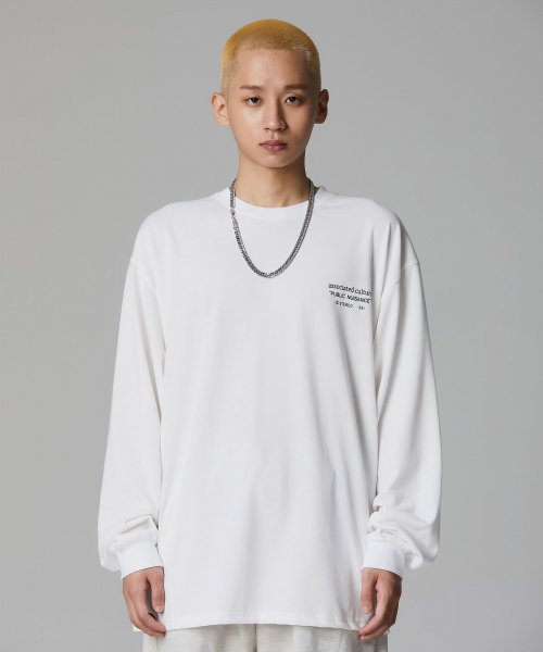 Crump (クランプ)  STEREO T-SHIRTS_WHITE (CT0382)