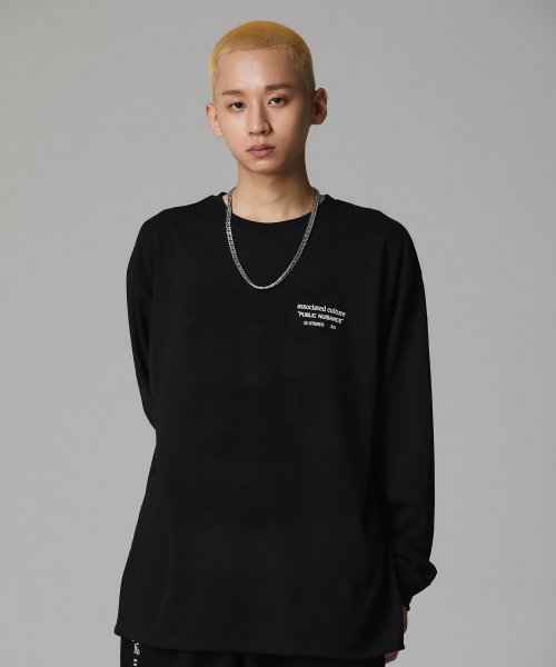 Crump (クランプ)  STEREO T-SHIRTS_BLACK (CT0382-1)