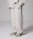 Crump (クランプ)  CLASSIC EMBLEM SWEAT JOGGER PANTS_LIGHT BEIGE (CP0192)