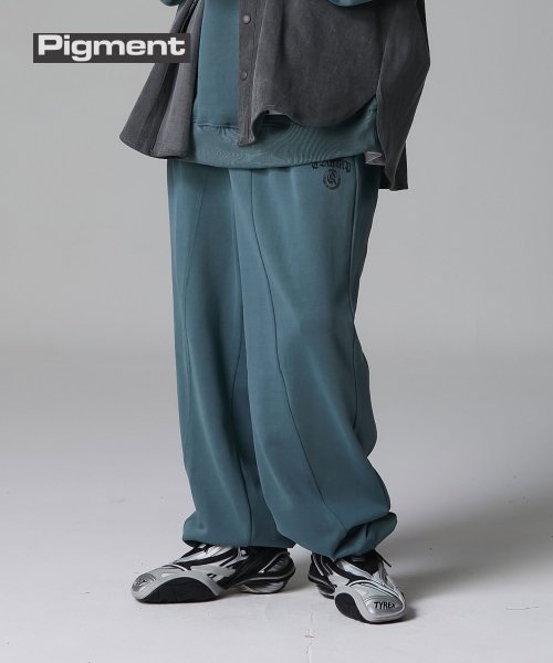 Crump (クランプ)  CLASSIC EMBLEM SWEAT JOGGER PANTS_GREEN (CP0192-1)
