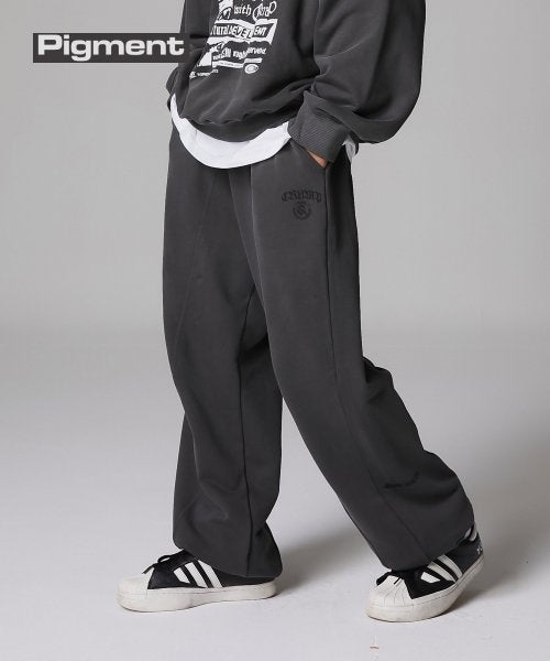 Crump (クランプ)  CLASSIC EMBLEM SWEAT JOGGER PANTS_CHARCOAL (CP0192-2)