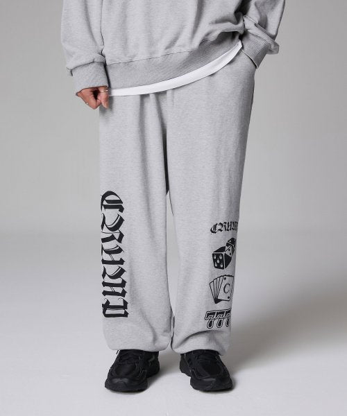 Crump (クランプ)  GAMBLE SWEAT JOGGER PANTS_MELANGE (CP0197)
