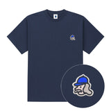 RADINEO (ラディネオ)　Papa Patch Navy Short-Sleeved T-Shirt